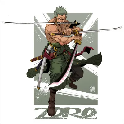 How tall is Zoro in the 2nd half?