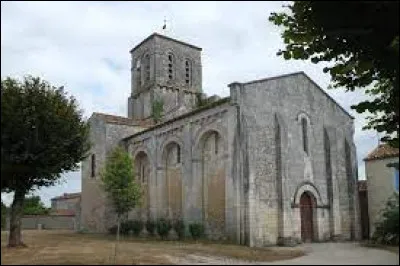 This is the church of the Transfiguration, in Cresse. A commune in the arrondissement of Saint-Jean-d'Angely, it lies in the department ...