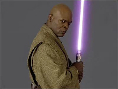 Who has a purple lightsaber?