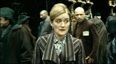 During the infiltration at the Ministry, Hermione took on the appearance of Mafalda Hopkrik (7th year)