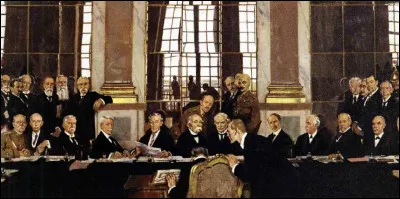What is the date of the Treaty of Versailles?