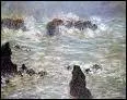 Which impressionist painter realized 'Tempete a Belle Ile' ?