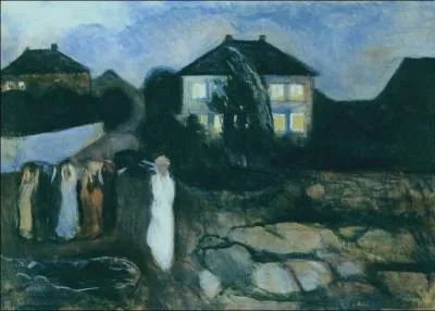 Which Expressionist painter created 'The Storm'?