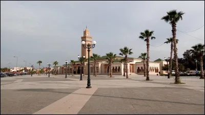 The city of Oujda is located...