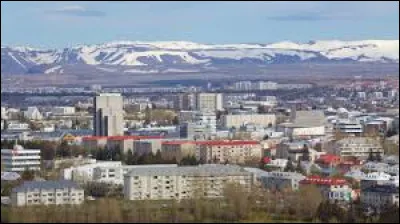 The town of Mosfellsbær is located...