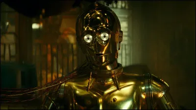 C-3PO is made entirely of gold.