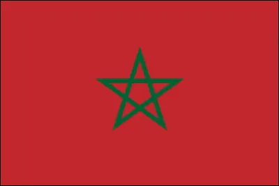 In which country will you see this flag?