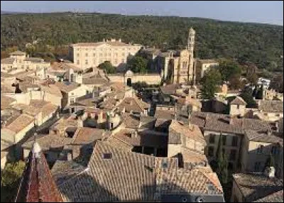 In which French department is the town of Uzes located?