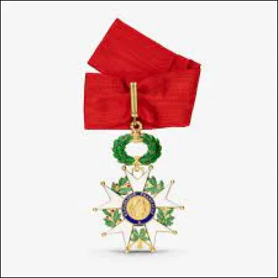 The Legion d'honneur was created by King Charles X.