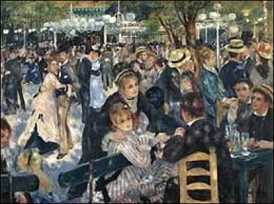 Who painted Bal du moulin de la Galette?
