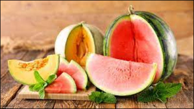 Does watermelon contain more or less water?