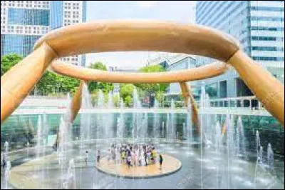 In which country can you see the Fountain of Wealth?