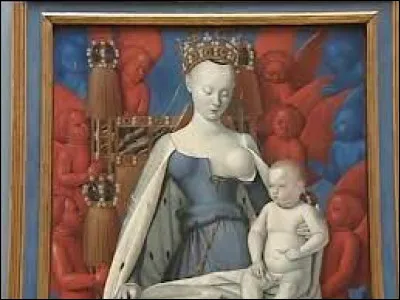 Who painted this ''Virgin and Child''?