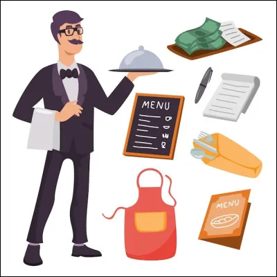 What does a barista do in a gourmet restaurant?