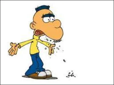 When we lisp, it's present on our tongue.