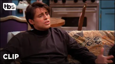 What color are Joey's lips when he does a commercial in Japan?