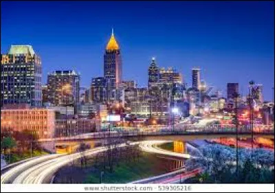 Which U.S. state is Atlanta the capital of?