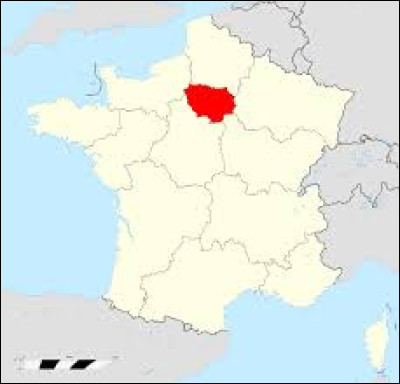 In Ile-de-France, how many departments make up the Grande Couronne?