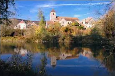 Scey-Maisieres, a Doubien village in a loop of the Loue river, is located in the former ...