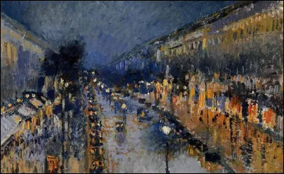 Which artist immortalized this night scene?
