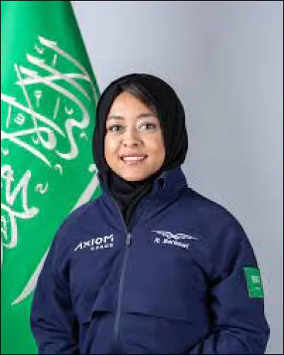 Who was the first Saudi woman to travel to the International Space Station?