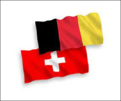 Does the Swiss flag have more or fewer colors than the Belgian flag?