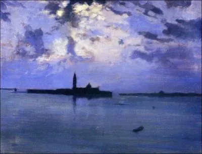 Which painter painted 'Venice: night on the lagoon'?