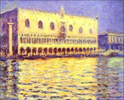 Which painter painted 'The Doges' Palace'?