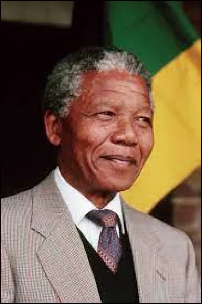 Nelson Mandela becomes South Africa's first black president.It was :