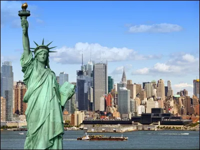 In which city is the Statue of Liberty located?