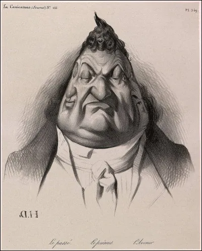 What is the name of the man who drew these caricatures?
