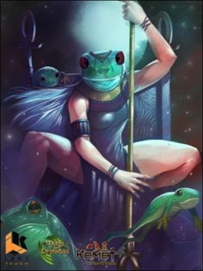 Who is this frog-headed goddess, symbolizing life and fertility?