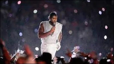 Who did Usher sing with at Super Bowl 2024?