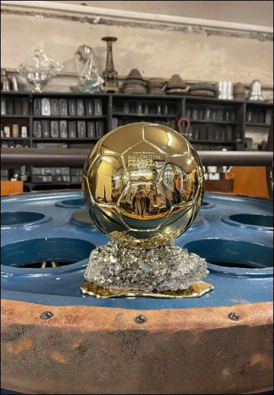 Who is the only French player to have won the Ballon d'Or while playing for a French club?