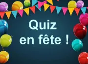 Quiz Culture générale en fête !