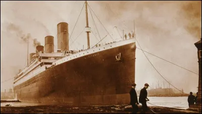 What incident did the Titanic encounter on her maiden voyage?