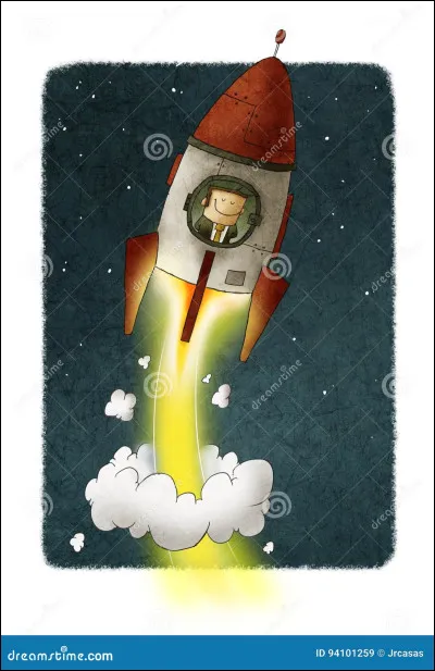 What was the name of the first living being sent into space?