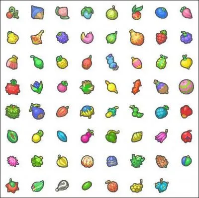 Which berry gives 20 hp?