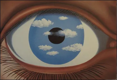 Who is the author of this painting entitled: ''Le faux miroir''