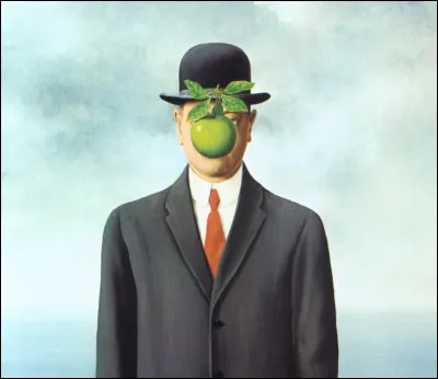 Who is the author of this painting entitled: ''Le fils de lhomme''?