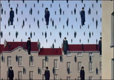 Who is the author of this painting entitled: ''Golconda''?