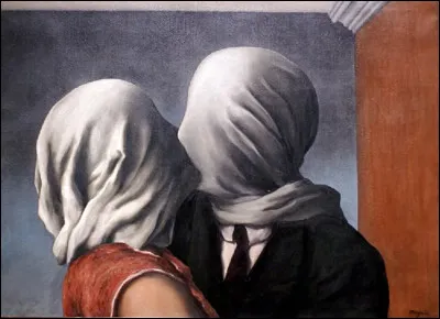 Who is the author of this painting entitled: ''Les Amants''