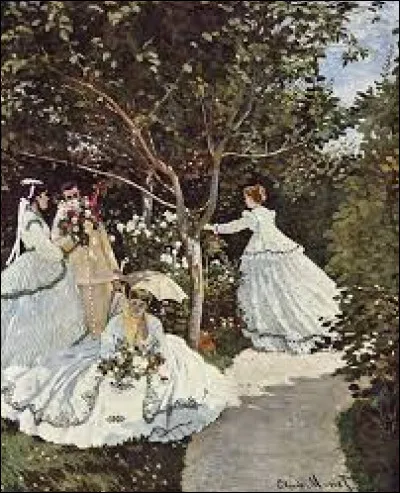 Femmes au jardin is a painting ...