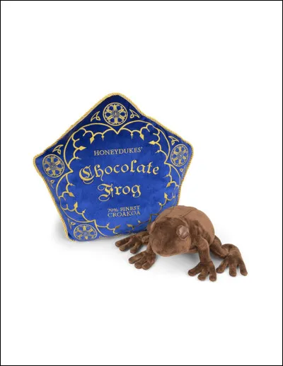 Which character did Harry have in his chocogrenouille?