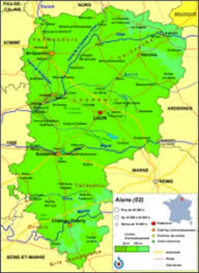 What is the name of the Aisne prefecture?