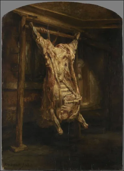 To whom do we owe the painting Le Buf ecorche ?