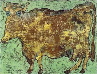 The Cow with the Subtle Nose is a painting by :