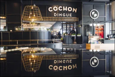 Where can I find a chain of restaurants bearing the name Le cochon dingue?