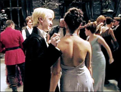 Who was her chaperone at the Christmas ball?