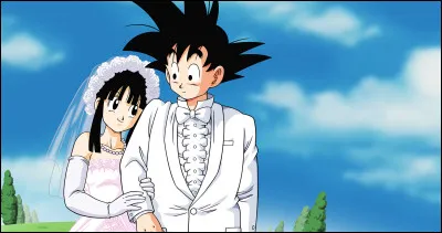 How many children do Son Goku and his wife Chichi have?
